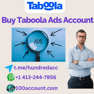 Buy Taboola Ads Account